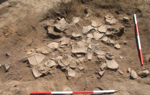 Structure 25-27 at Bubanj, dating to Early Eneolithic (© A. Bulatović)